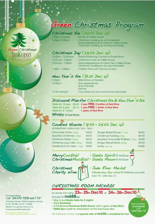 The Gurney Resort Hotel - Green Christmas by what2seeonline.com