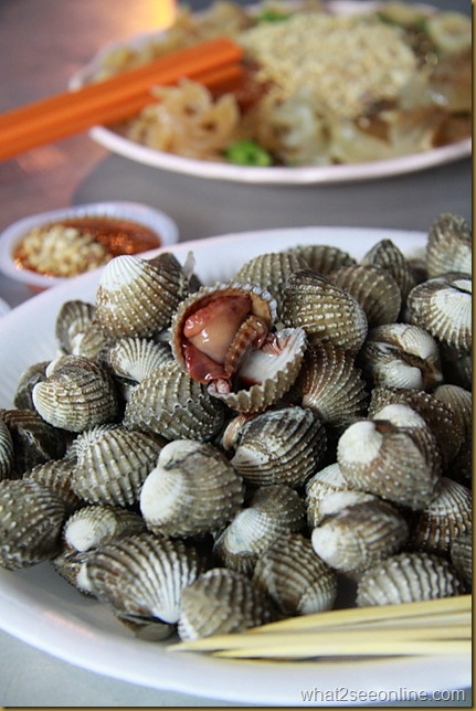 Cockles at Gurney Drive Hawker Center