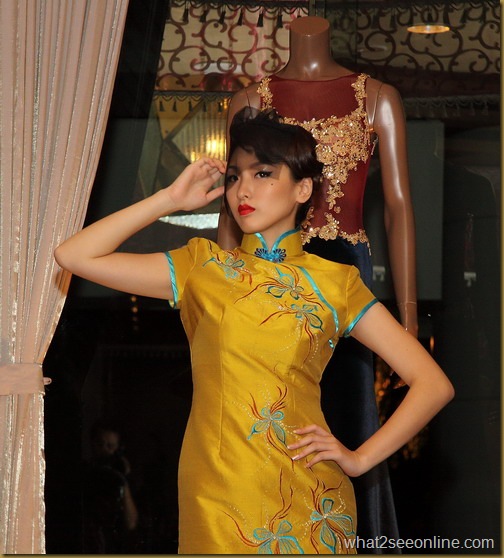 Chinese Cheongsam (Chi-Pao) by Carven Ong