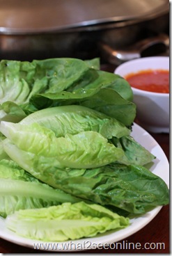 Penang - Kham Kee Beef Steamboat - Lettuce