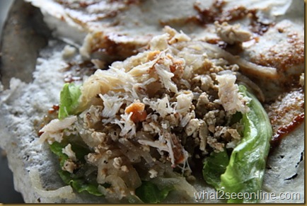 Penang Hawker Food - Poh Piah Crabmeat