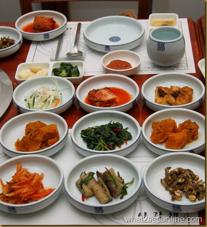 Banchan at Sa Rang Chae by what2seeonline.com