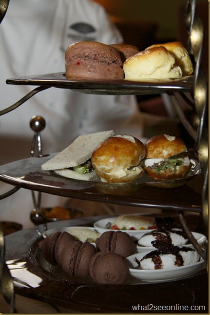 Chocolate High-Tea in Lounge on the Park at Mandarin Oriental KL