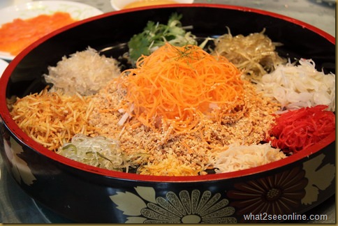 Yee Sang at Grand Palace Restaurant @ Pavilion