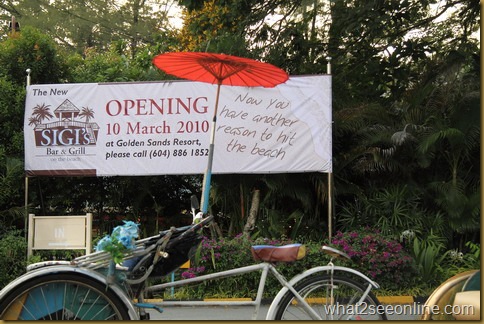 Sigi's Bar & Grill On The Beach, Golden Sands Resort Penang