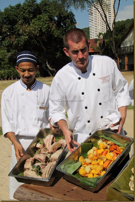 Hungi BBQ at Sigi’s Bar and Grill On The Beach, Golden Sands Resort Penang