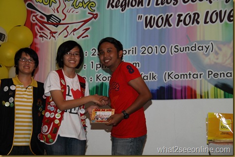  Baki Zainal at the Region 1 Leos Club “Wok for Love” Cooking Competition