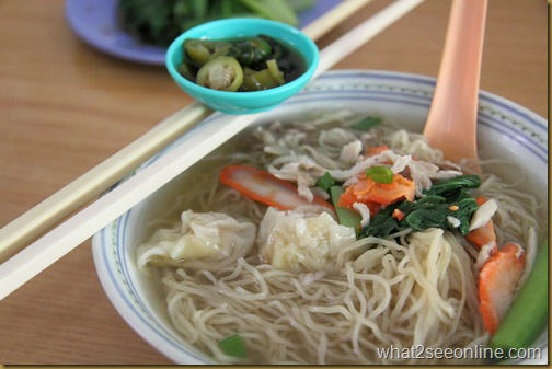 Wantan Mee @Chee Meng Cafe in Jalan Datuk Koyah by what2seeonline.com