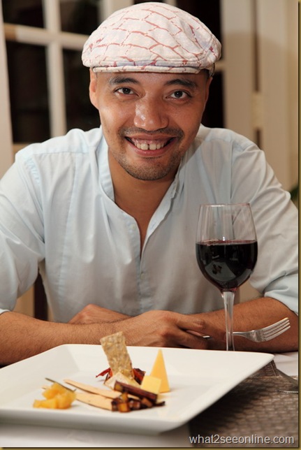 Chef Nizar Achmad cooking up a storm at Suffolk House, Penang by what2seeonline.com