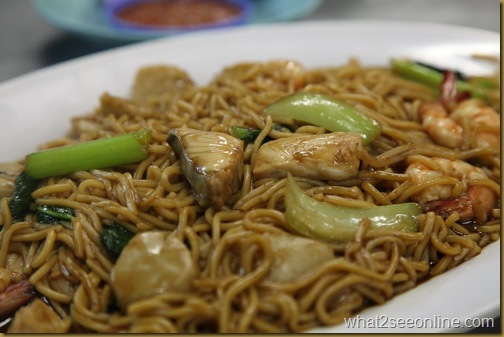 Seafood Noodle & Porridge at Public Cafe, Gurney Drive by what2seeonline.com