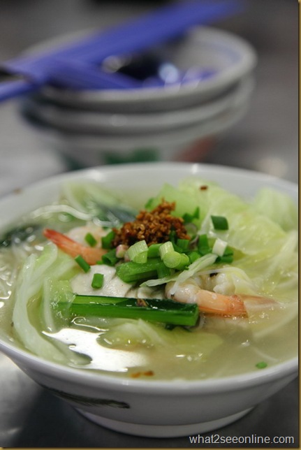 Seafood Noodle & Porridge at Public Cafe, Gurney Drive by what2seeonline.com