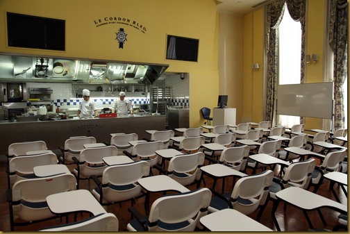 The well equipped classroom and kitchen in Le Cordon Bleu Dusit Culinary School, Bangkok by what2seeonline.com