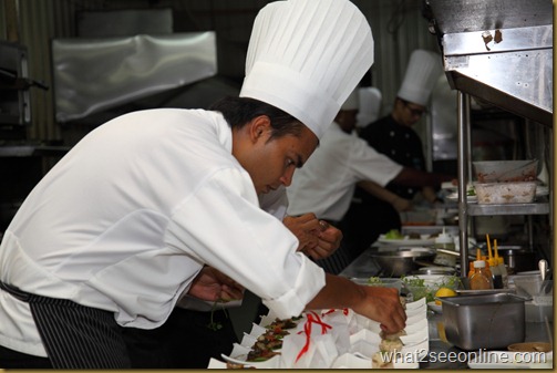 Preparation of the seabass trio