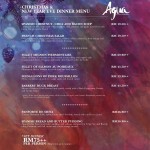 Agua Christmas & New Year Eve Dinner by CK Lam