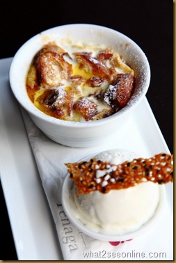 Apple and Banana Bread Pudding at The Cinnamon, Hotel Penaga by what2seeonline.com