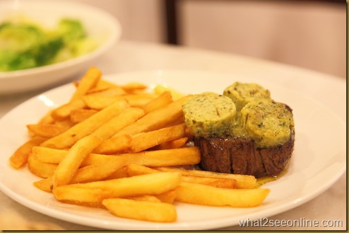 Steak Frites @ 23 Love Lane – Steak, salad and fries by what2seeonline.com