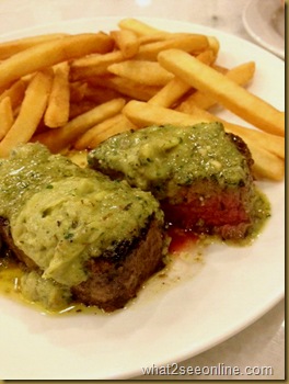 Steak Frites @ 23 Love Lane – Steak, salad and fries by what2seeonline.com