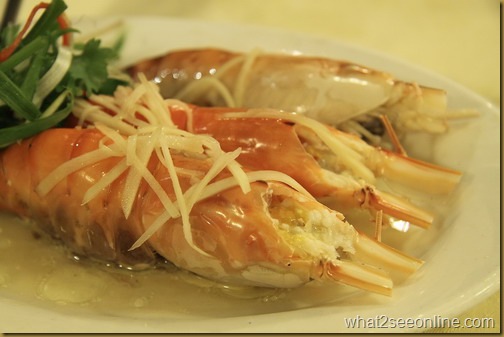 Freshwater Prawns @ Mun Choong, Ipoh by what2seeonline.com