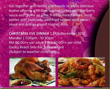 Christmas & New Year Dining in Penang by what2seeonline.com