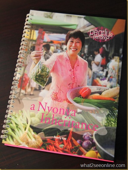 ‘A Nyonya Inheritance’- cookbook with savoury Penang Nyonya recipes by what2seeonline.com
