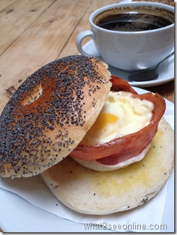 Grab a bagel at The Mugshot Cafe, Penang by what2seeonline.com