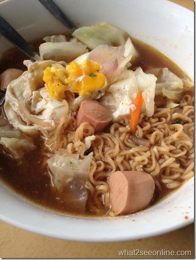 Instant Noodle (Maggi Mee) at Ah Lai Kopitiam, Penang by what2seeonline.com