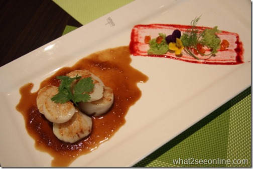Menu of Lotus Root and Fresh Fruit Creations @Sesame & Soy, G Hotel by what2seeonline.com