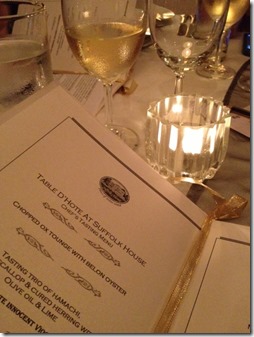 Wine Dinner with George Sinas @Suffolk House by what2seeonline.com