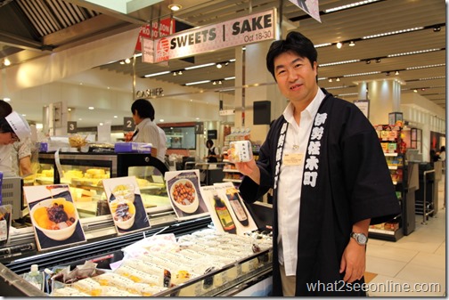 Japan Sweets Fair in Isetan with Iron Chef Hiroyuki Sakai and Chef Toshihiko Yoroizuka by what2seeonline.com