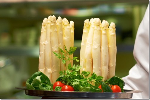 White Asparagus, A Spring Favorite at Feringgi Grill, Penang by what2seeonline.com