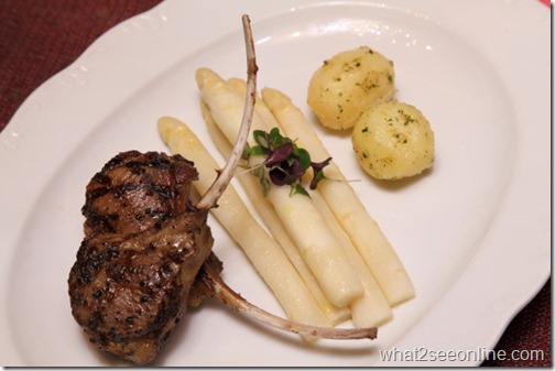 White Asparagus, A Spring Favorite at Feringgi Grill, Penang by what2seeonline.com