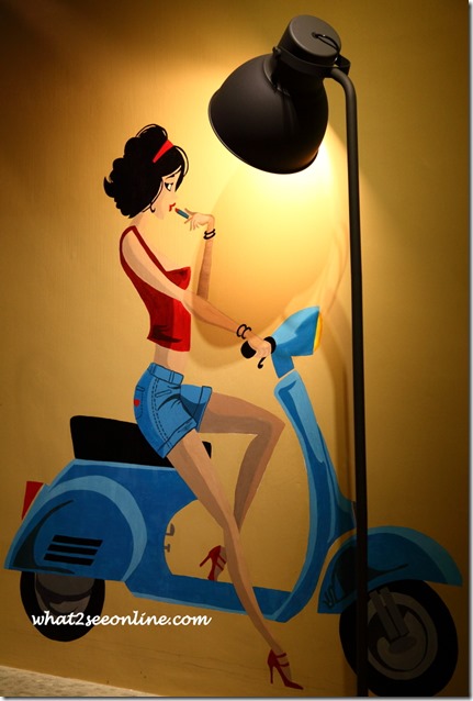 Acupaday – Cafe where Vespa and Illy works together