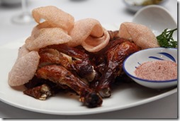 Crispy Chicken with Five Spice Salt at Cheong Fatt Tze Restaurant, Penang