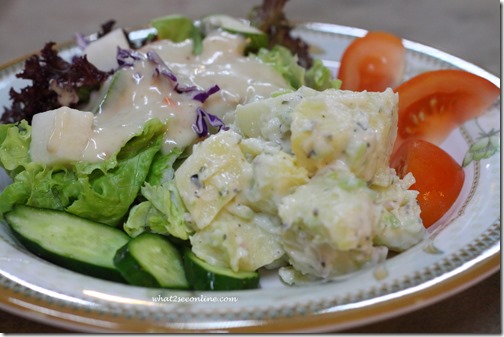 Potato Green Salad at Pasta & Pie, Northern Beach Cafe, Penang