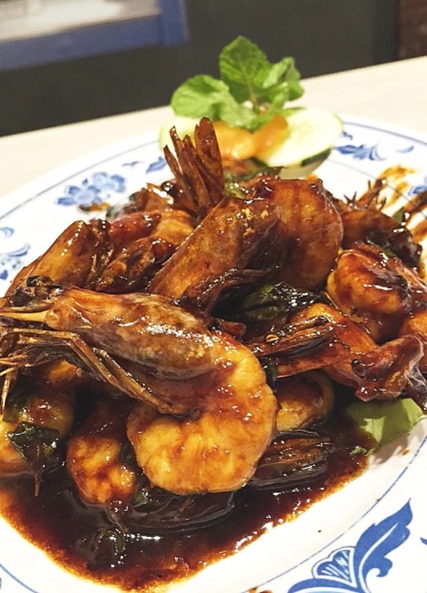 Asam Shrimp @Assam Belai Restaurant, Nagore Road, Penang
