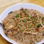Bao Zhou Po Claypot Porridge at Kampung Malabar, Penang
