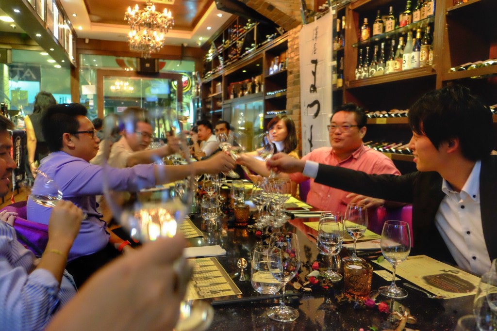 Japanese Sake Pairing Dinner, Japanese Restaurant In Penang, Tengumai, Junmai Daiginjo, Junmai Umajun, Matsumoto Junmai Daiginjo, Japanese Premium Sake