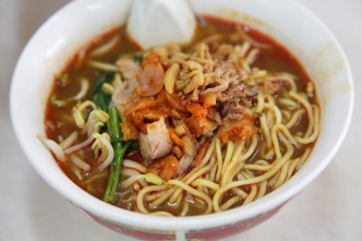 Poon Choy with Hokkien Mee Soup, Prawn Soup Based Steamboat, Hokkien Fried Rice, Hokkien Cheese Rice, Lorong Selamat Hokkien Mee, Claypot Hokkien Mee, Prawn Soup Based Steamboat, Penang Food Blog, CK Lam, What2seeonline.Com, Penang Hokkien Mee, T &T Prawn Mee Shop, George Town, Hawker, Hokkien Mee, Non-Halal, Penang,