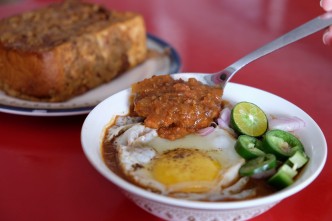 Nazzeeras' Roti Bakar Kacang Phool Penang, Malay Hawker, Kompleks Penjaja Desiran Tanjung, Tanjung Tokong Food Court, Kacang Phool, Roti Bakar, Penang Food BLog, What2seeonline.com, CK Lam, Foul Medames, Foul Medames with Toast Bread, Sides, Lunch, Breakfast, Stewed Beans, Apple Pie,