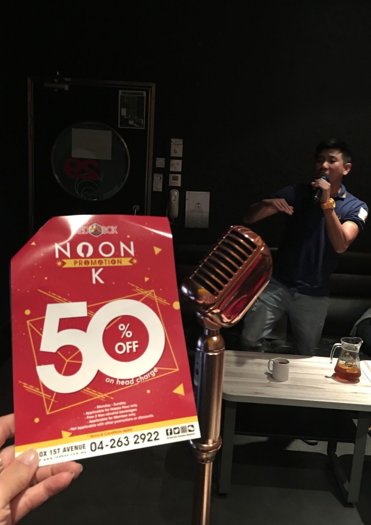 Red Box & Green Box Karaoke, RedBox Media Appreciation Night 2017 in Penang, Penang Food BLog, WHat2seeonline.com, CK Lam