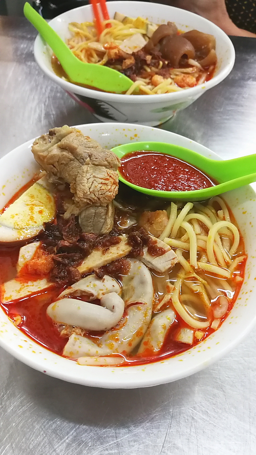 penang hawker food, hokkien mee, lor mee, penang food hunt, lebuh presgrave, C. Y. Choy Road, penang street food, prawn mee, Ah Seng Hokkien Mee, Penang Food Blog, CK Lam, What2seeonline.com, Gat Lebuh Presgrave, Sa Tiau Lor, Hae Mee, 三条路炭烧福建面, 卤面, 福建卤, 