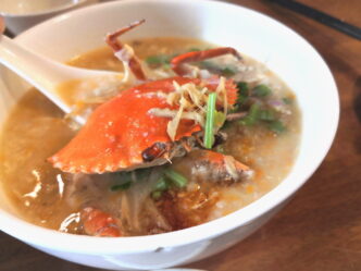 Thai Crab Porridge, Lebuh Keng Kwee, George Town, Penang, What2seeonline.com, CK Lam, Penang Food Blog, Penang Food Hunt, Seafood Thai-style, Crab Porridge, Pad Thai, Tomyam Noodles, Baked Crab,