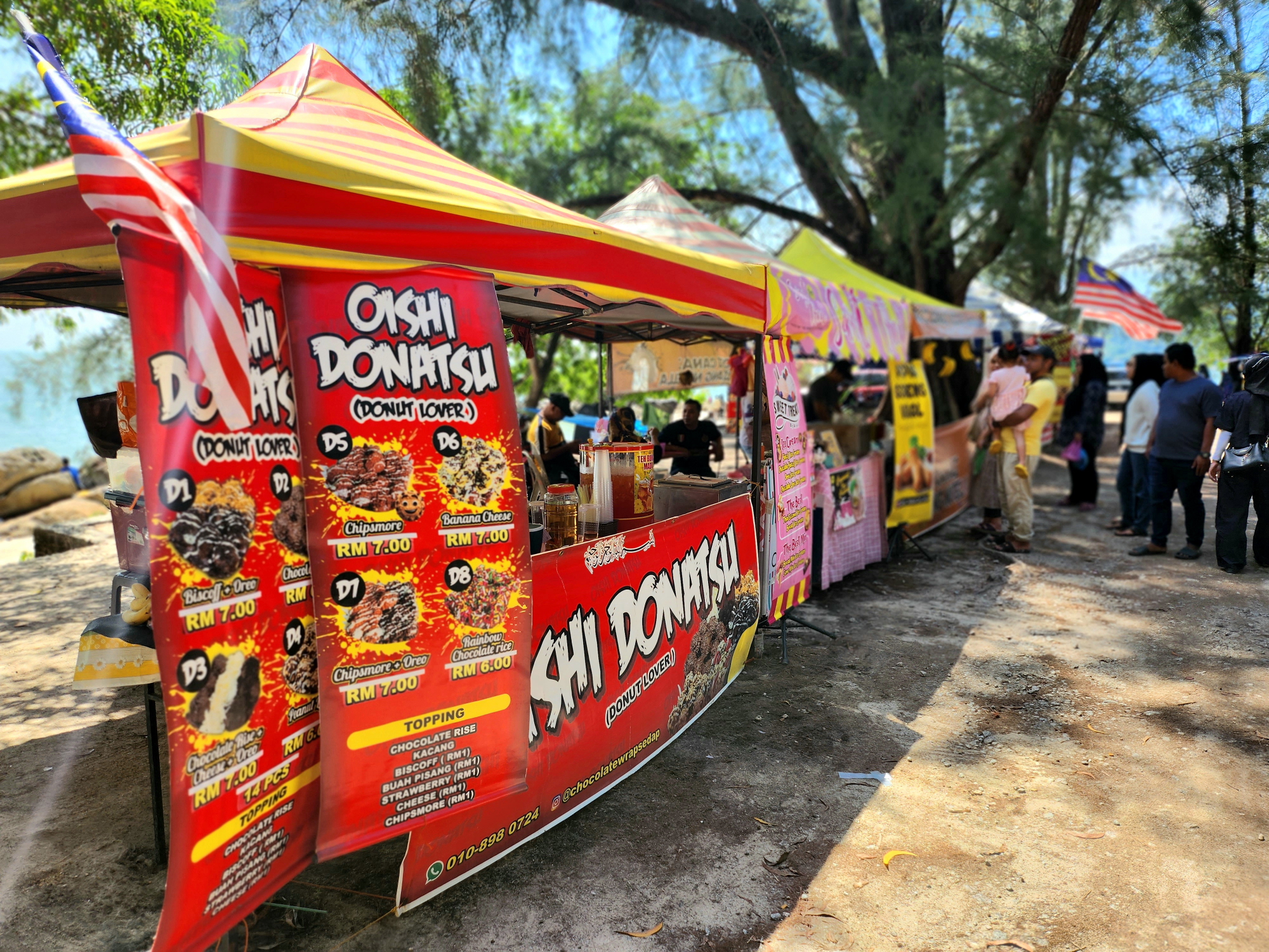 Pak Tam Mee Udang, Pantai Teluk Bayu in Teluk Kumbar, Bayan Lepas, Penang, Muslim-owned food stall in Penang, Malay-style prawn noodle, CK Lam, Penang Food Blog, What2seeonline.com, Penang Food Hunt, 