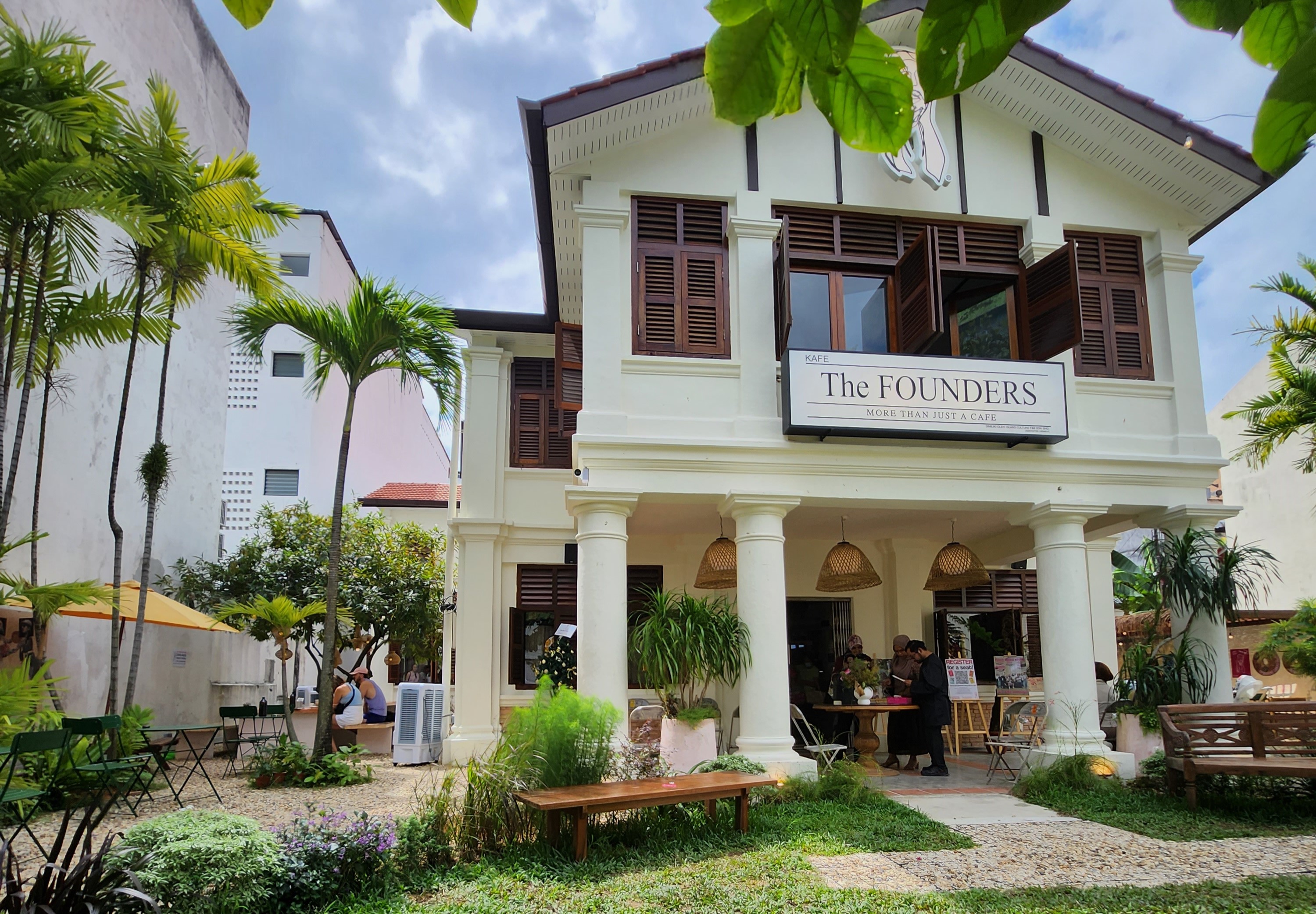 The Founders Hutton Cafe at Hutton Lane, George Town, Penang