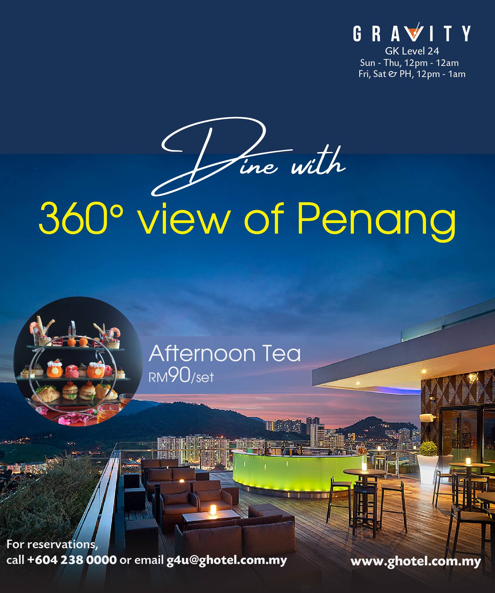 G Hotel Penang Gravity Promo Afternoon Tea, What2seeonline, CK Lam, Penang Food Blog, Penang Food Hunt